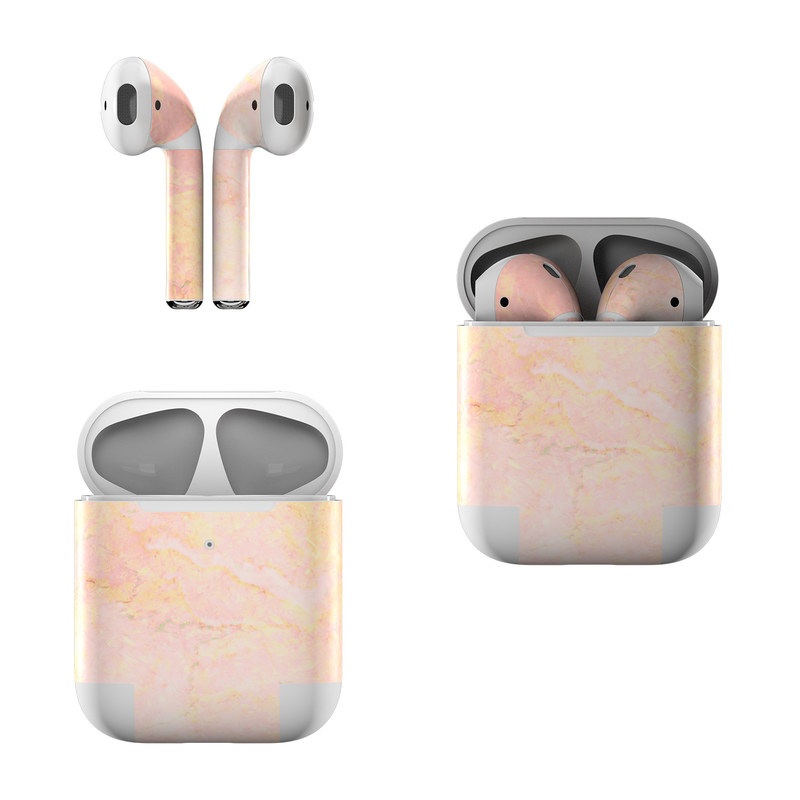 Apple Rose Gold Airpods - HD Wallpaper 