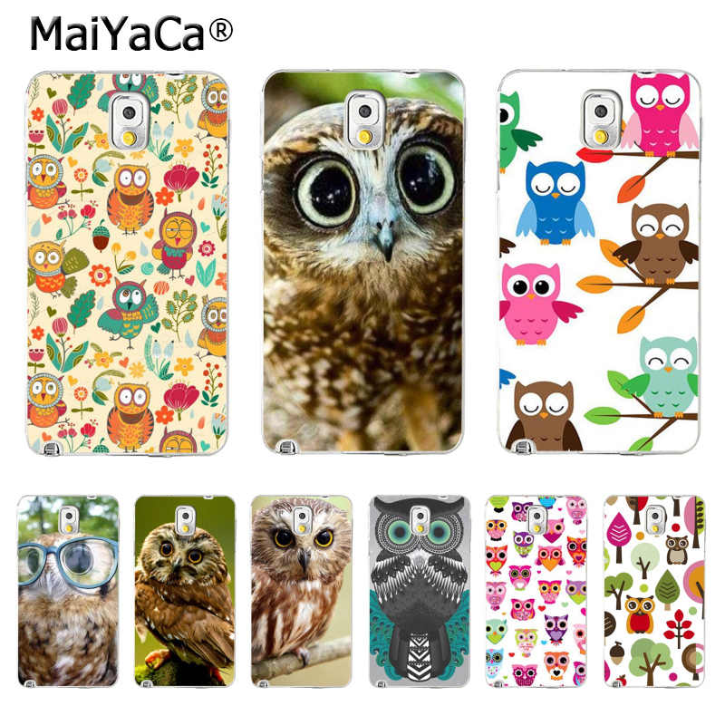 Maiyaca Cute Owl Wallpaper Phone Accessories Case For - Cute Owl Wallpaper Case - HD Wallpaper 
