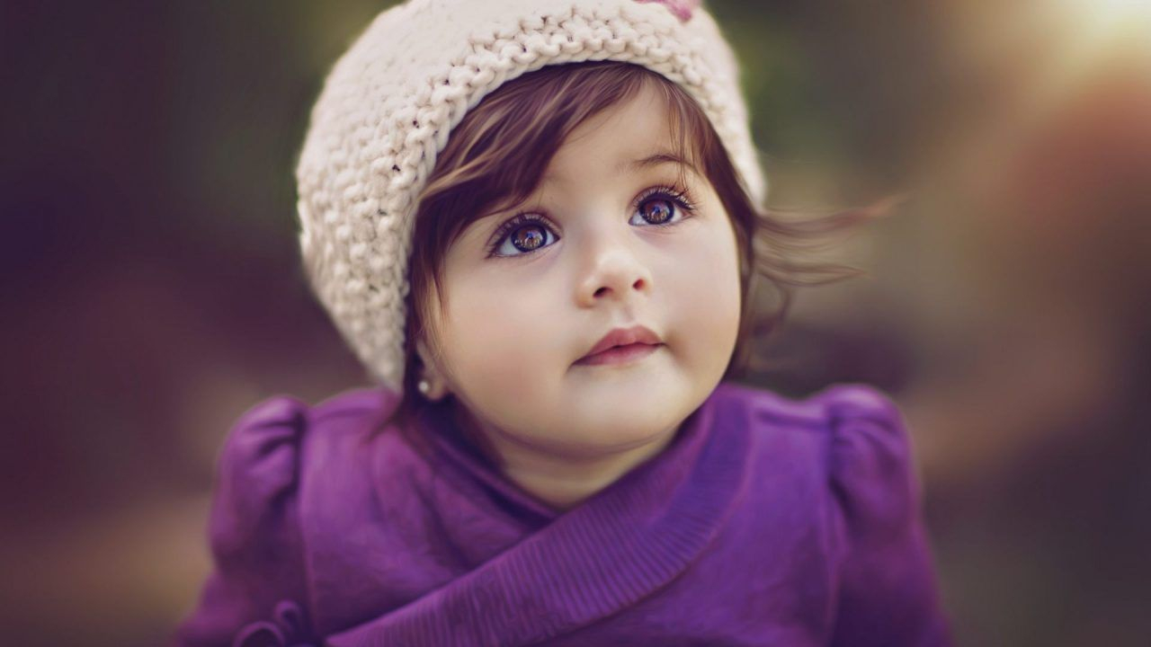 Cute Baby Girl Images Hd - HD Wallpaper 