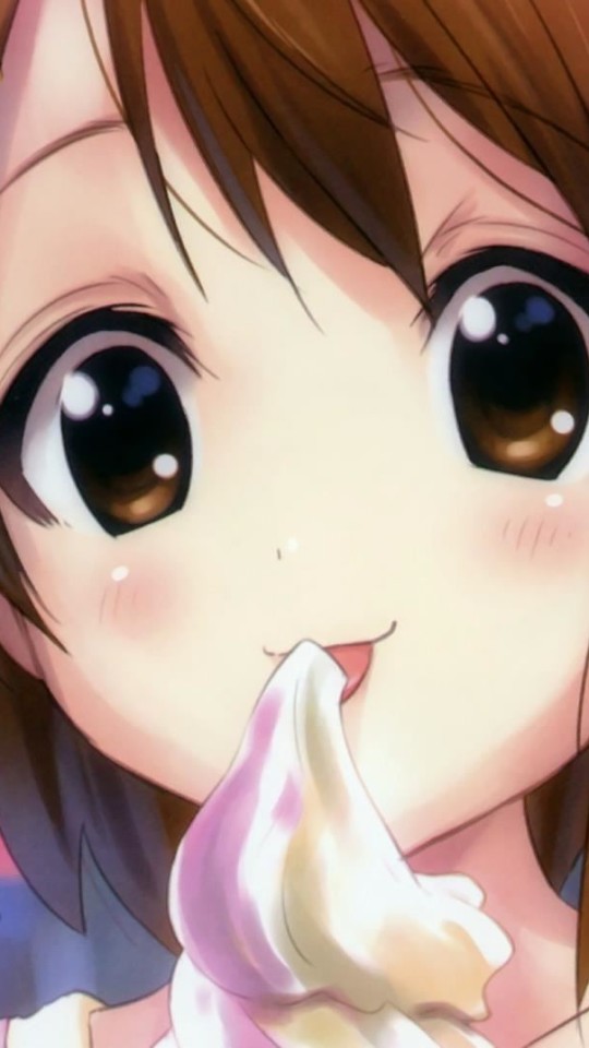 Anime Girl Ice Cream - HD Wallpaper 