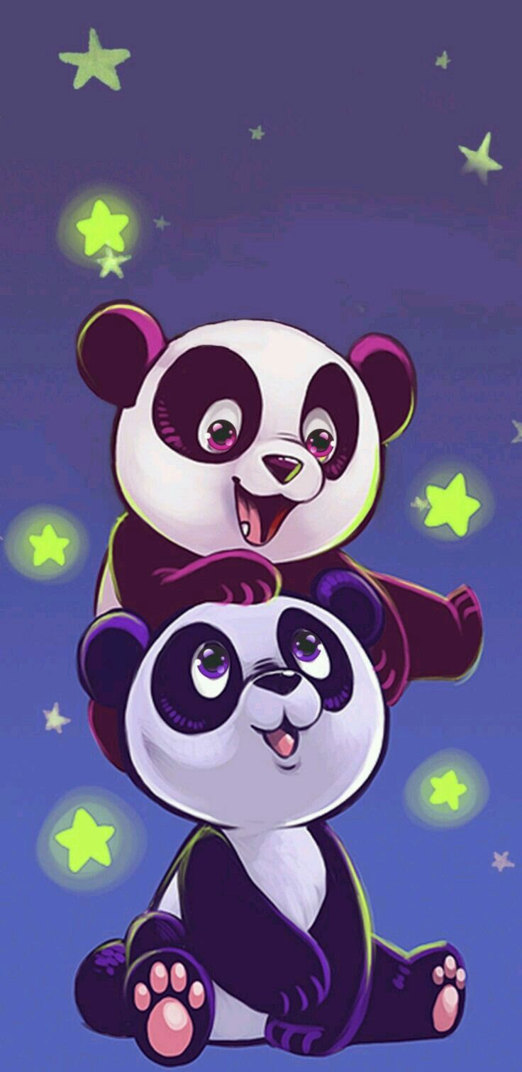 Cute Wallpaper Panda Teddy Bear - HD Wallpaper 