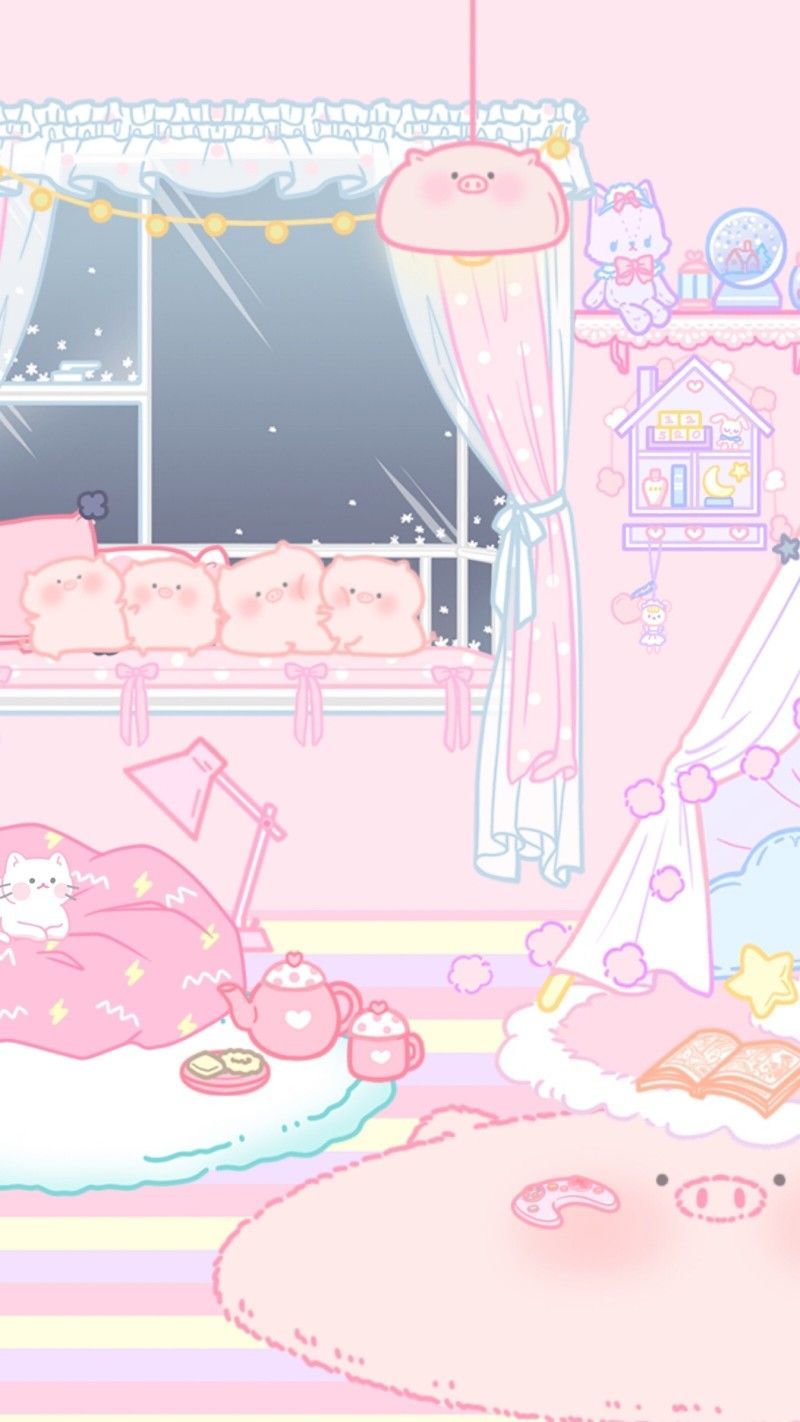 Kawaii Wallpaper Aesthetic - HD Wallpaper 