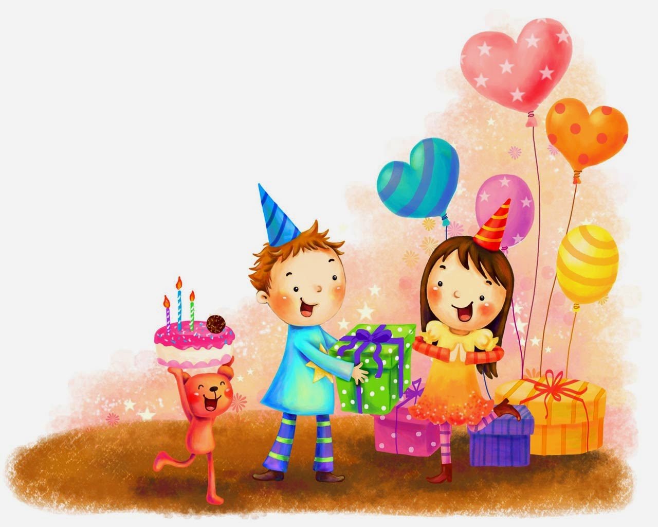 Cute Kids Hd Wallpapers With Kids Pictures And Kids - Happy Birthday For Sister Daughter - HD Wallpaper 