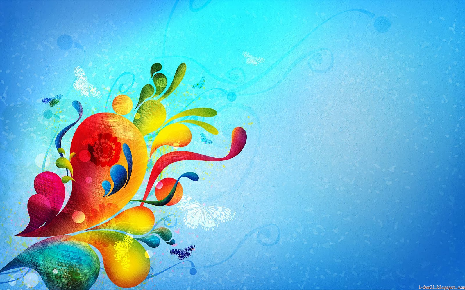 Colorful Prayer Design Background - HD Wallpaper 