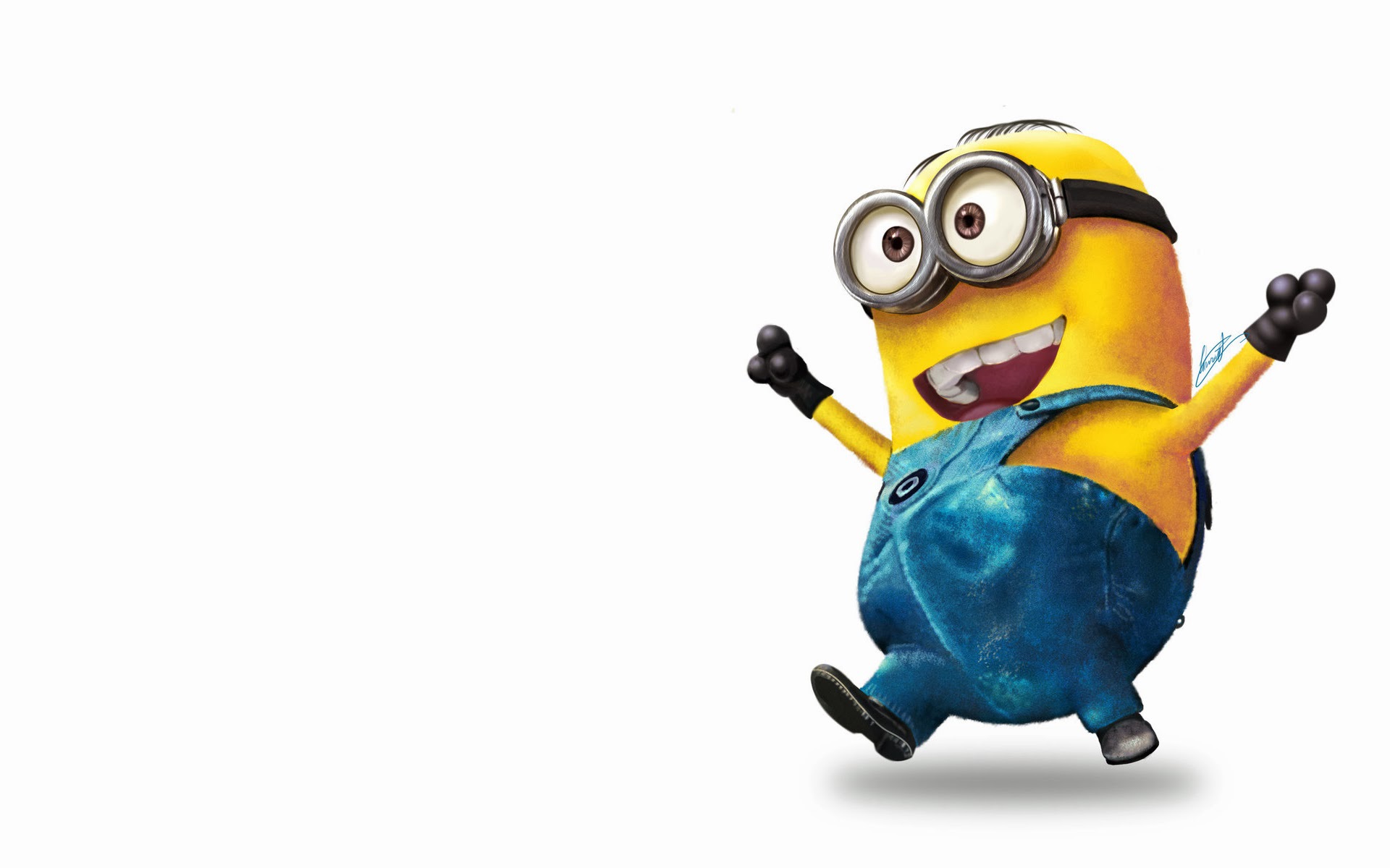 Minion Cute Wallpaper Hd - HD Wallpaper 