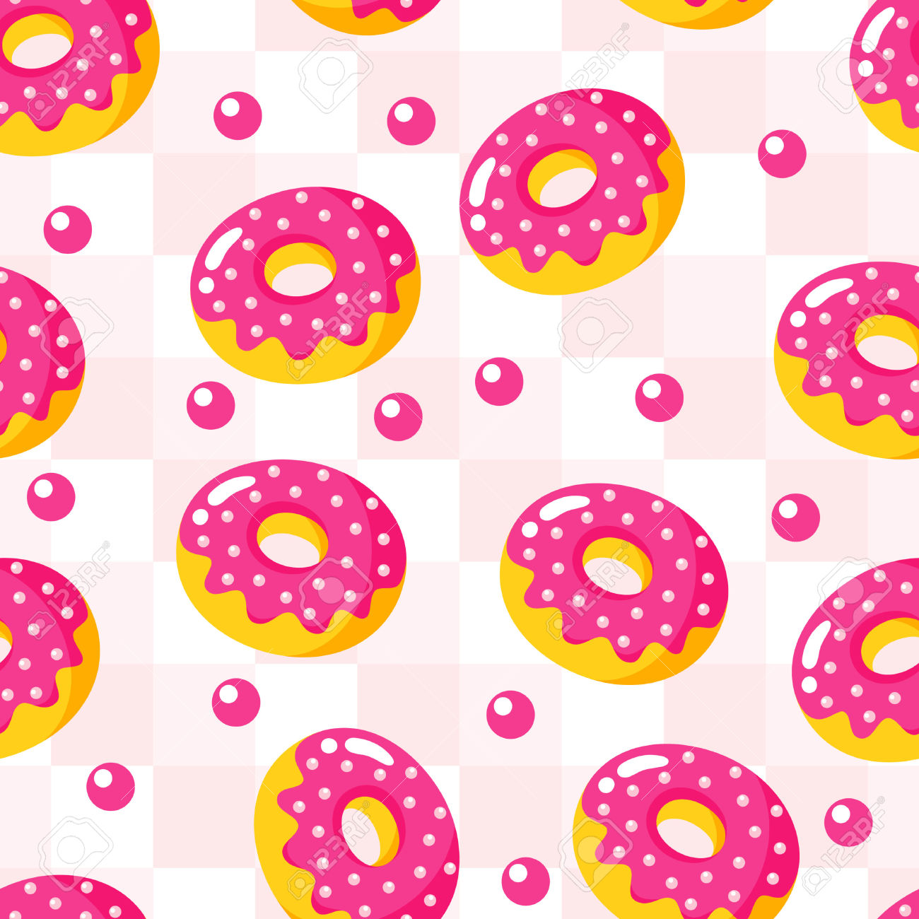 Background Clipart Donut - Donut Background Clipart - HD Wallpaper 