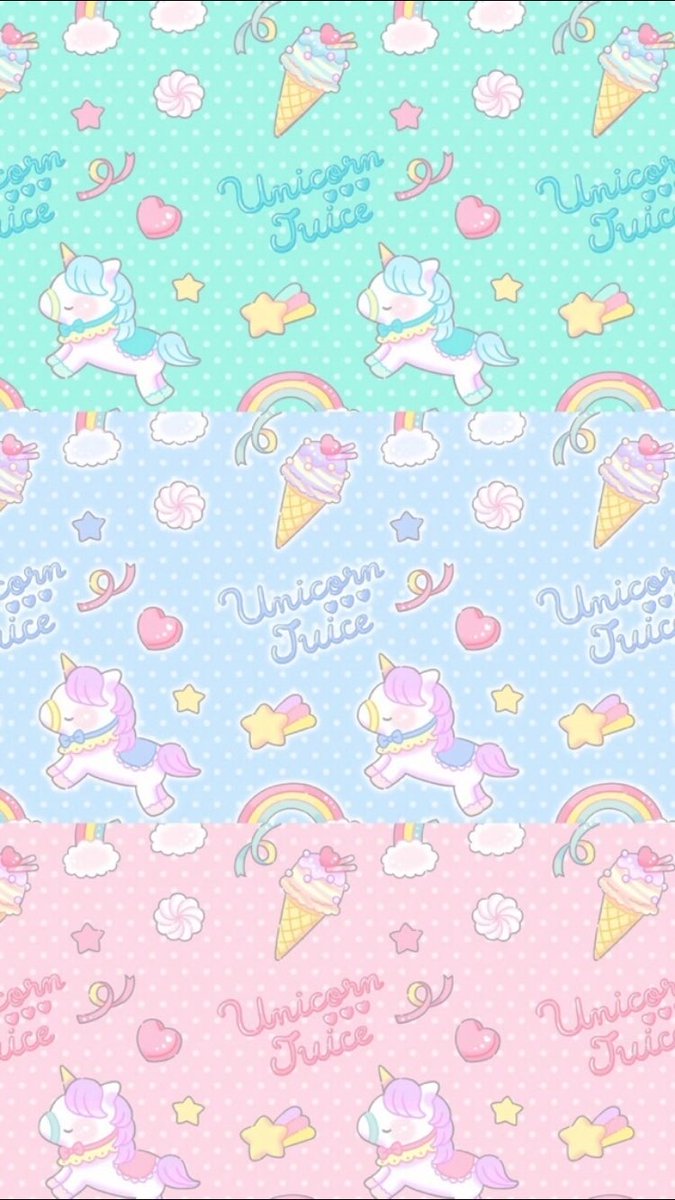 Kawaii Pastel Pattern Background - HD Wallpaper 
