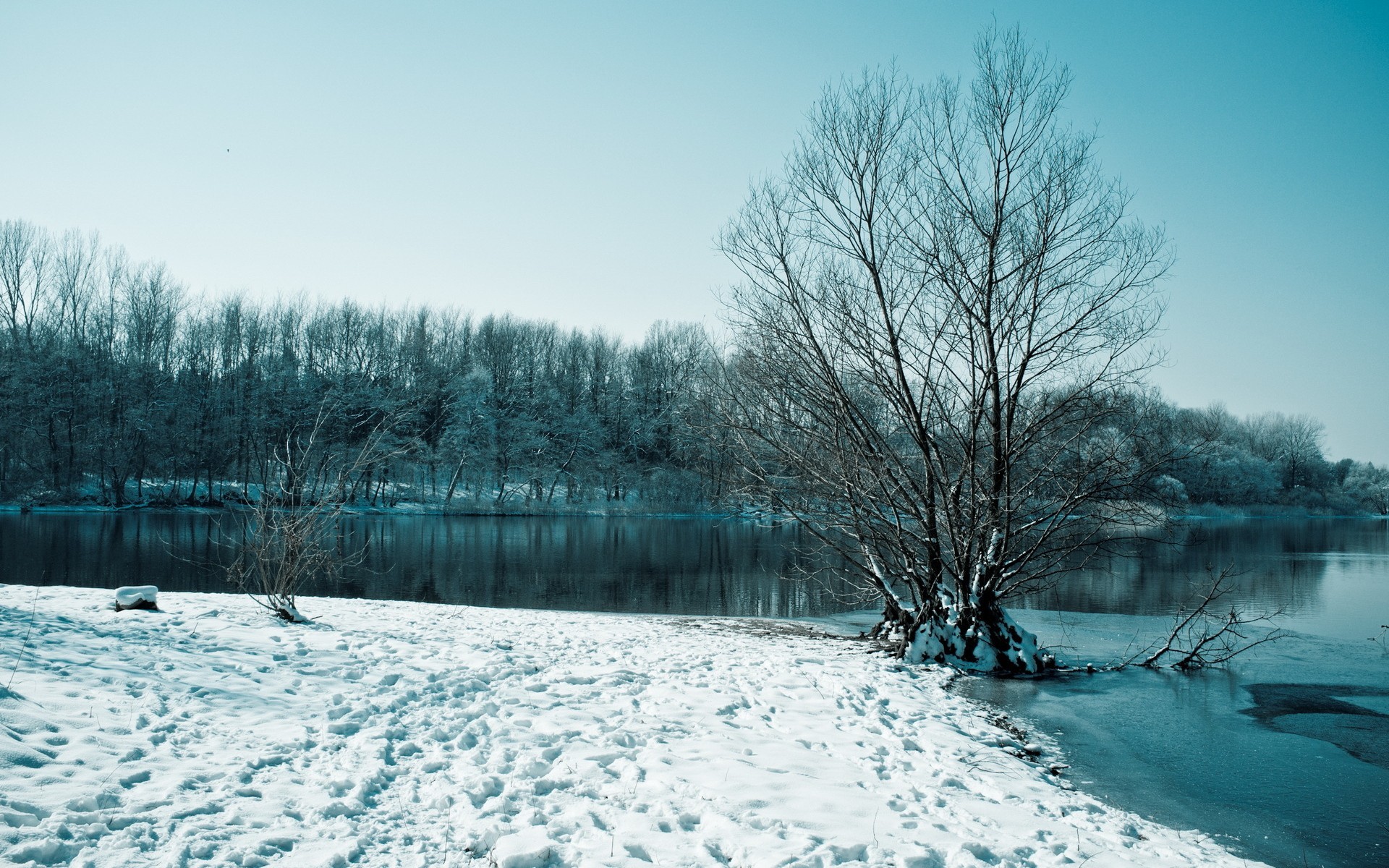 Landscapes High Resolution Winter - HD Wallpaper 