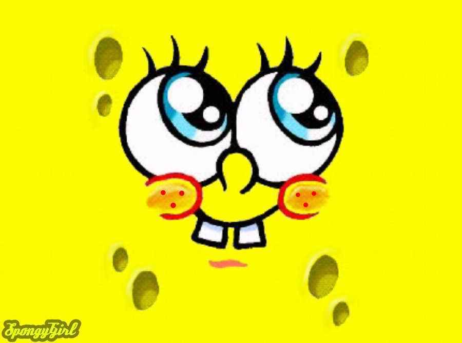 Cute Face - Cute Pictures Of Spongebob - HD Wallpaper 