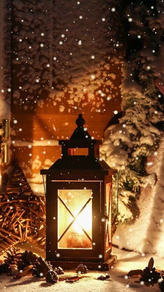 Warm Christmas Wallpaper For Iphone - HD Wallpaper 