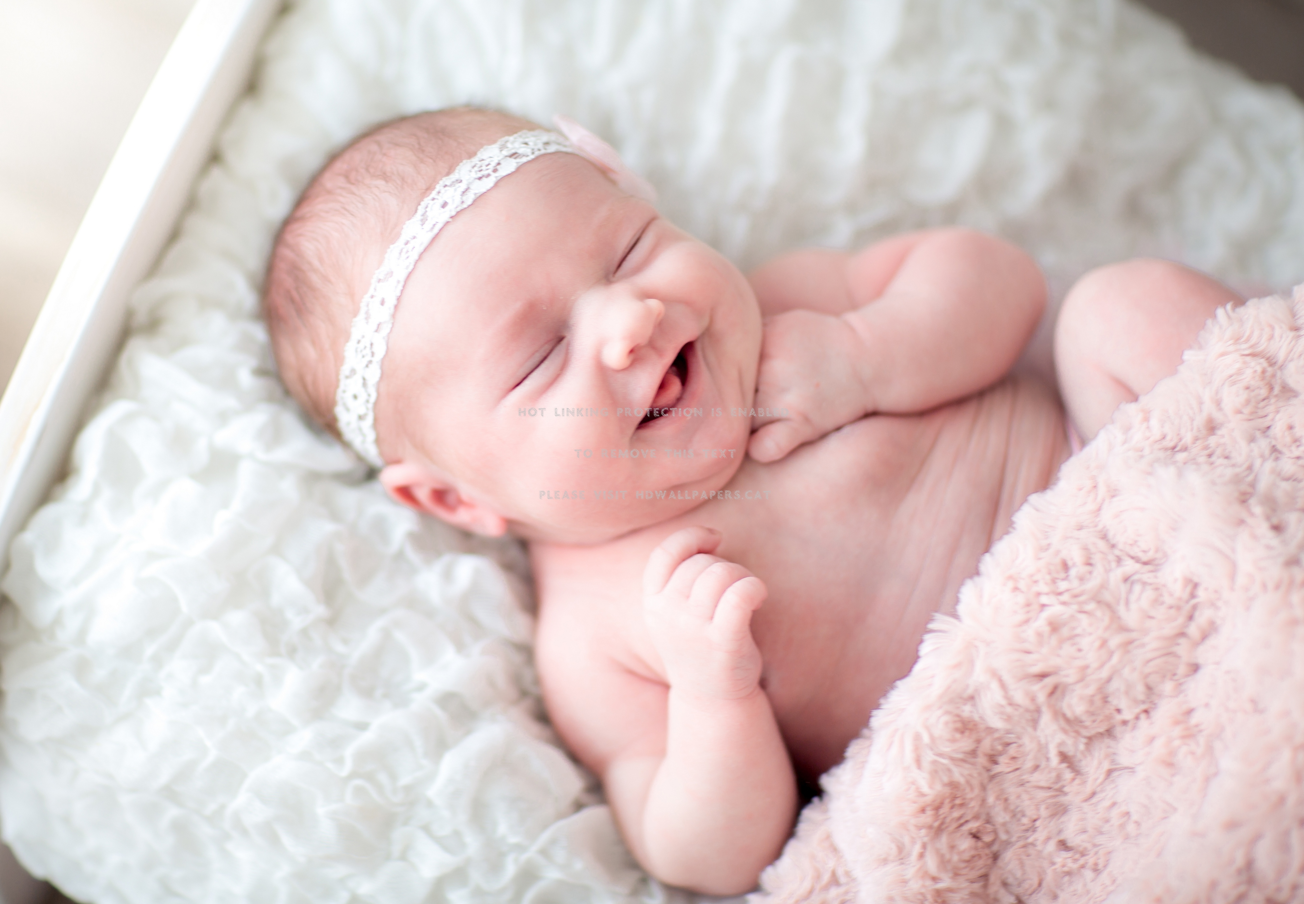 Newborn Child Baby Babies Love Sweet Cute - Smiling New Born Baby -  4350x3017 Wallpaper 