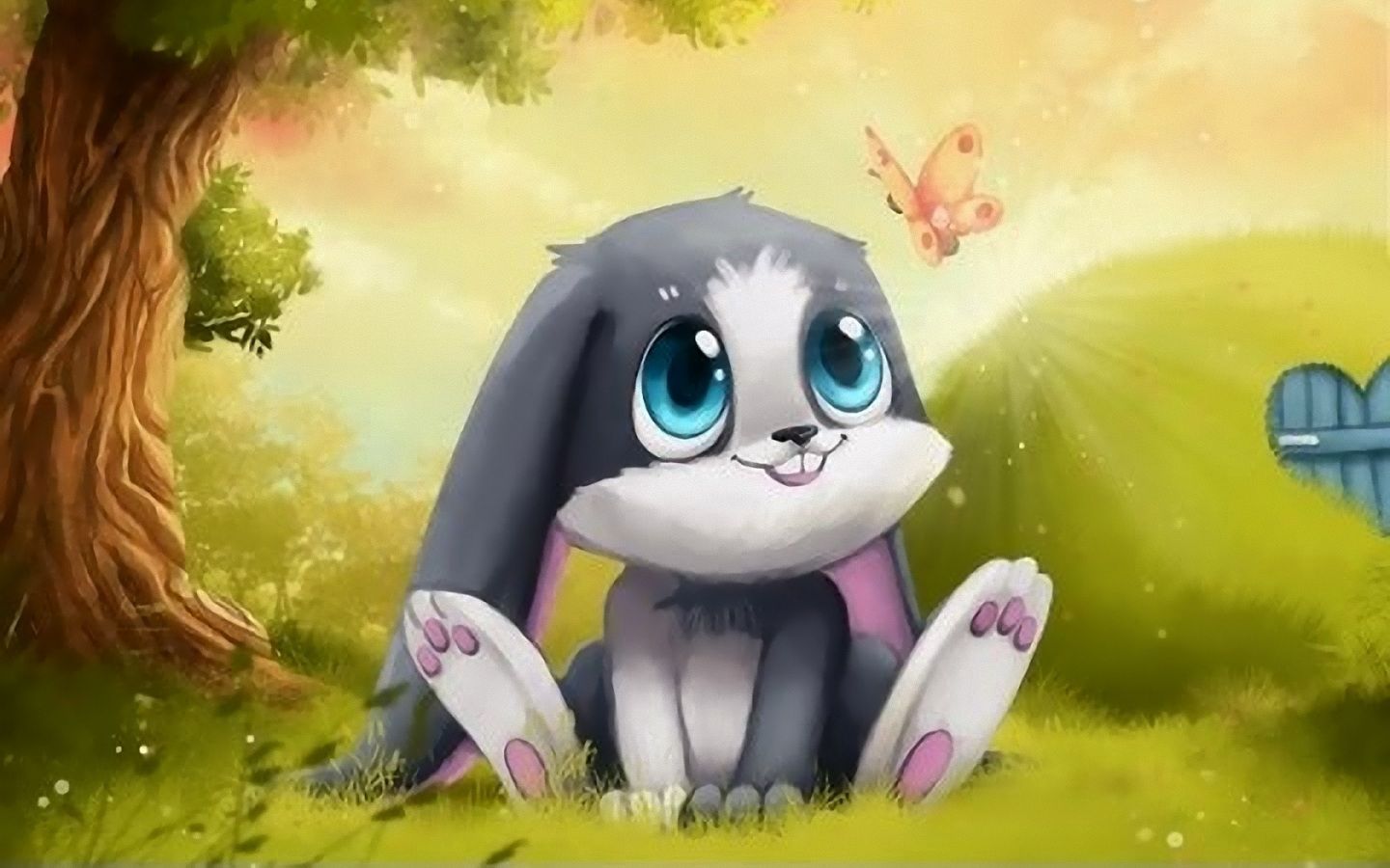 Cute Animated Cartoon - HD Wallpaper 