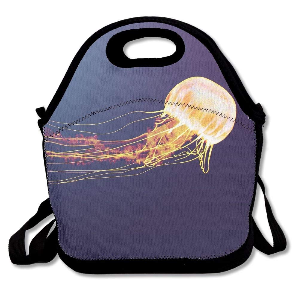 Bjiansoah Cute Jellyfish Wallpapers Insulated Portable - Harry Potter Lunch Bag - HD Wallpaper 