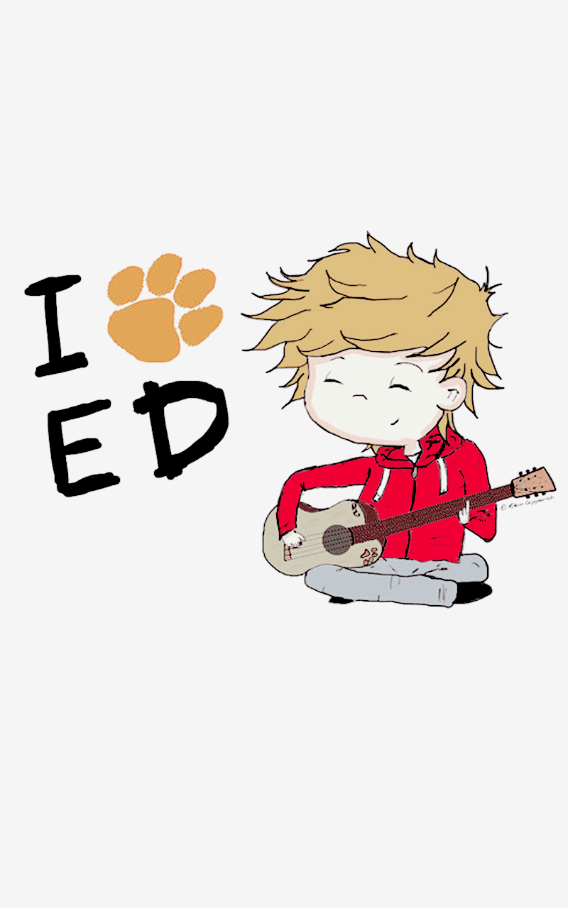 Cute, Draw, Ed Sheeran - Love Ed Sheeran - HD Wallpaper 