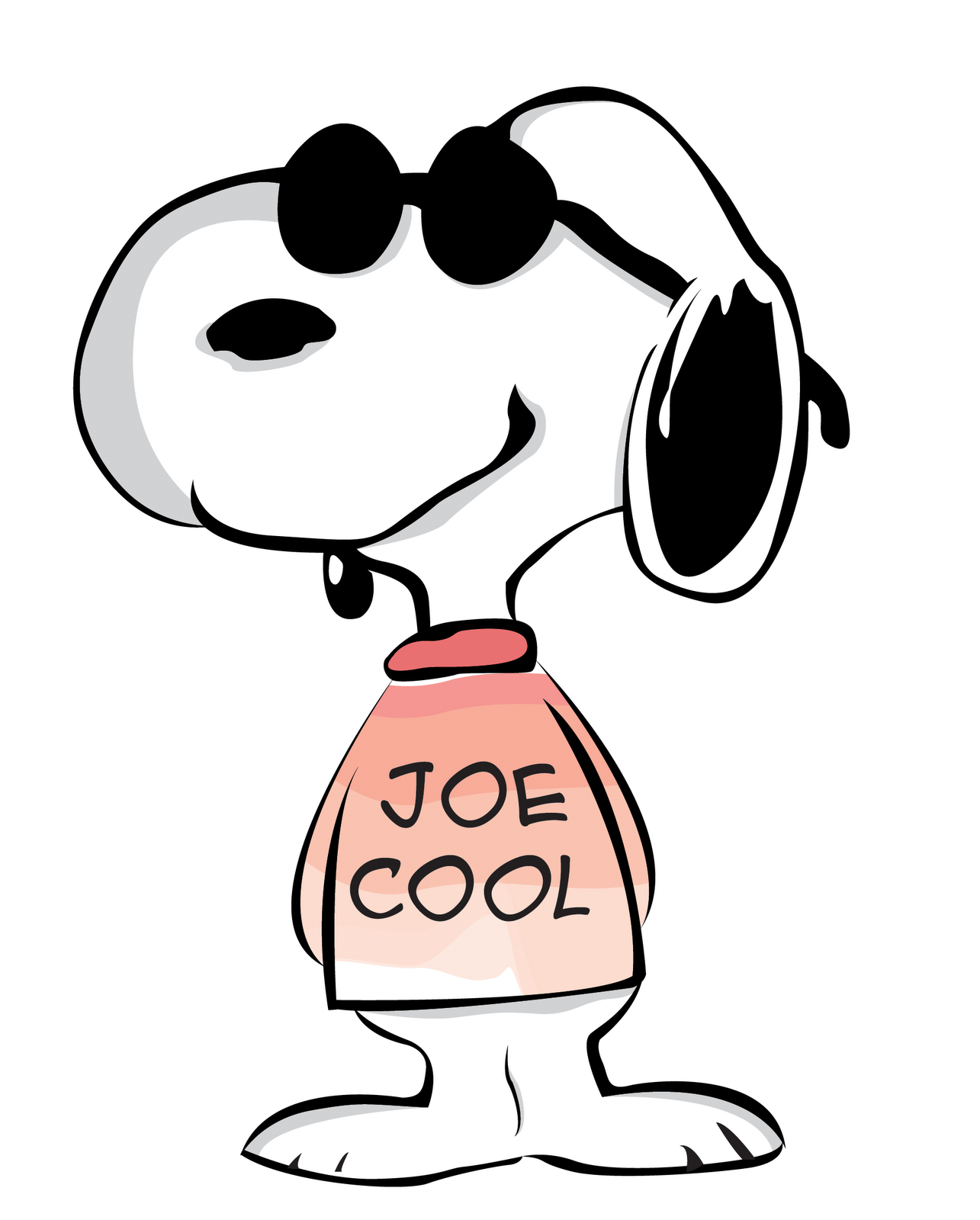 Charlie Brown Halloween Clipart Svg Free Download Snoopy - Joe Cool Snoopy - HD Wallpaper 