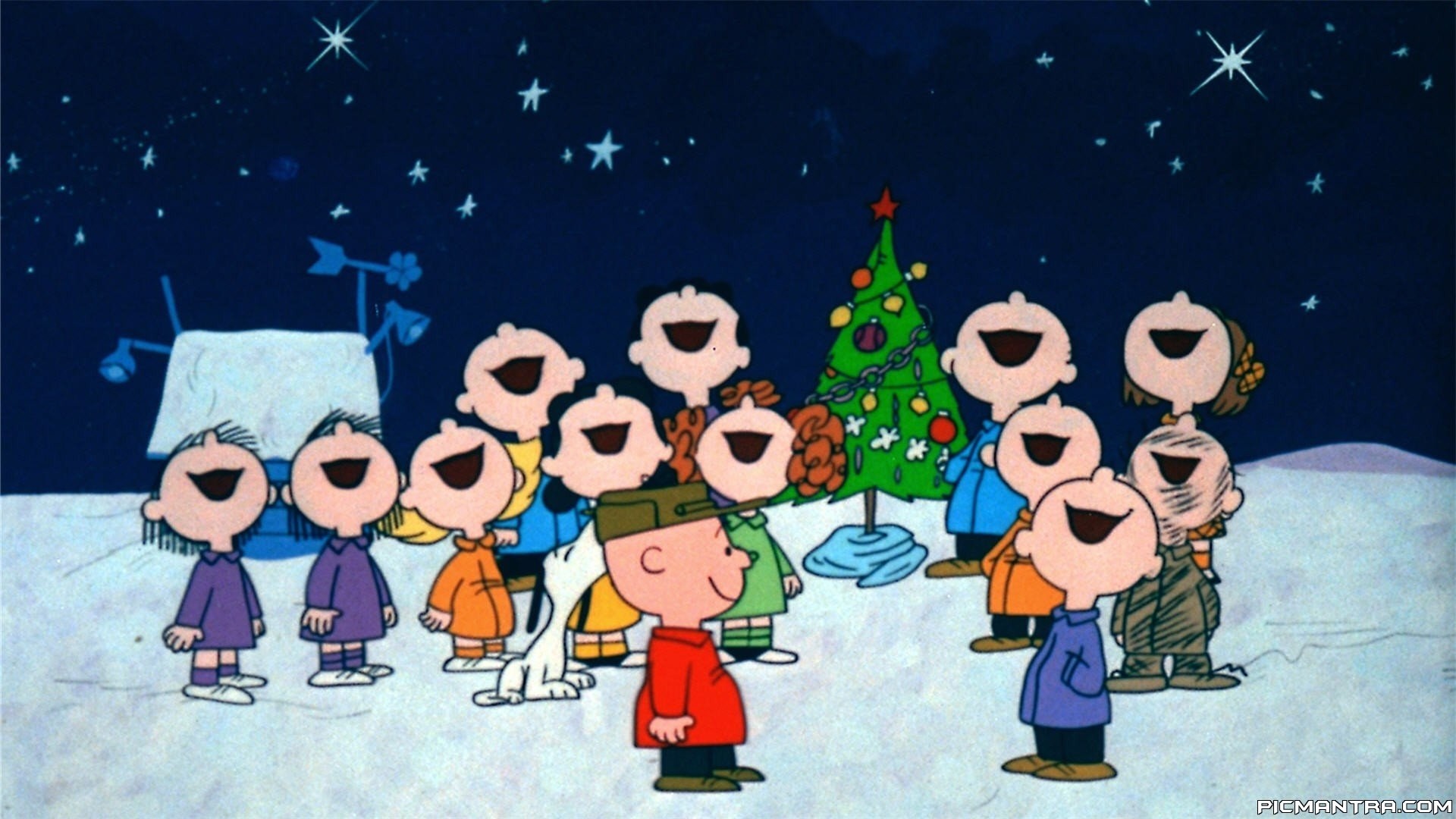 Charlie Brown Christmas - HD Wallpaper 