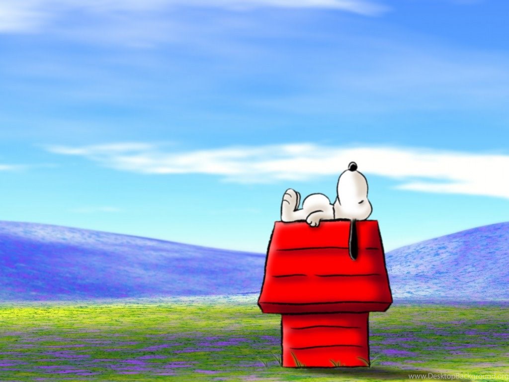 Free Snoopy Wallpapers For Desktop-uc5psk5 - Snoopy Hd - HD Wallpaper 