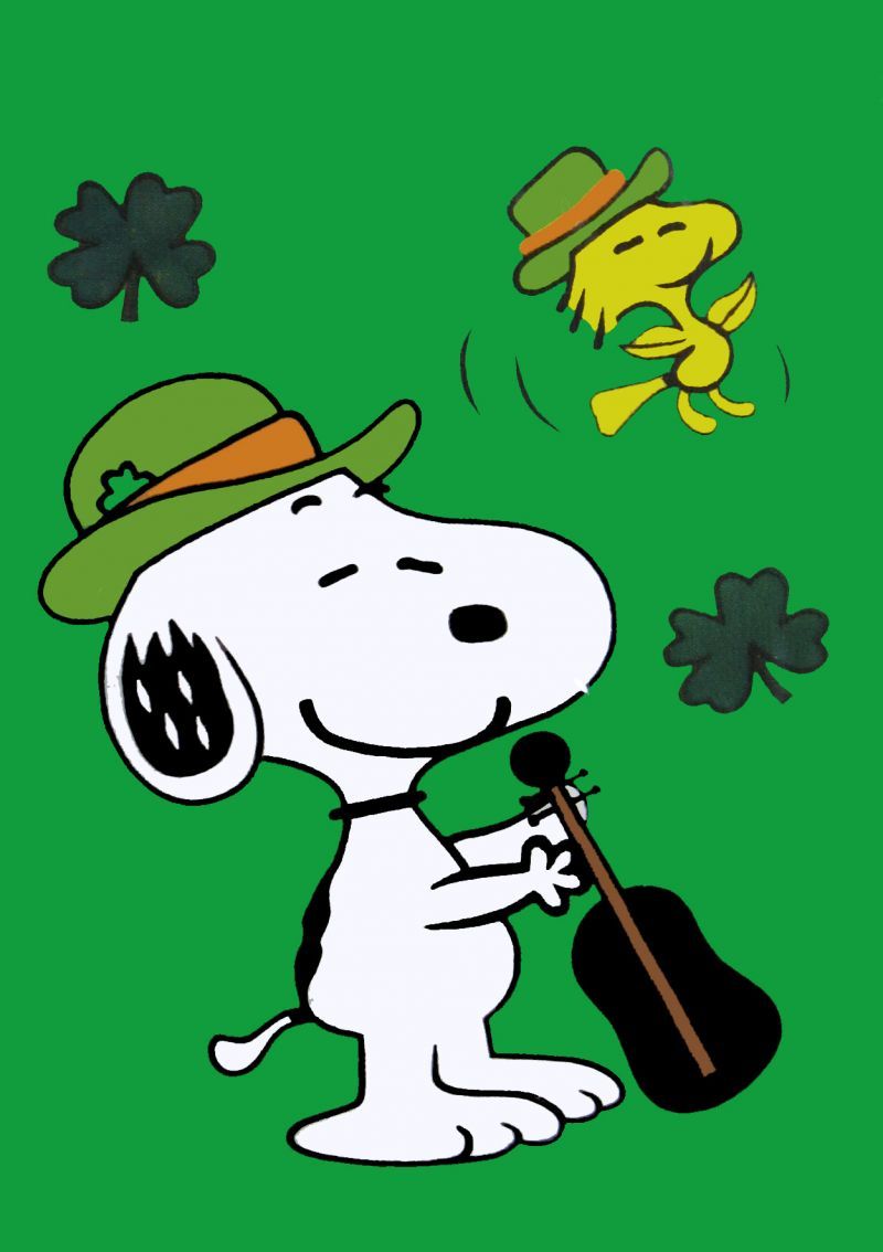 Non - Snoopy St Patricks Day - HD Wallpaper 