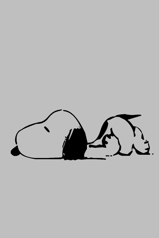 Com Apple Wallpaper Snoopy-dog Iphone4 - Snoopy Dog Wallpaper Iphone - HD Wallpaper 