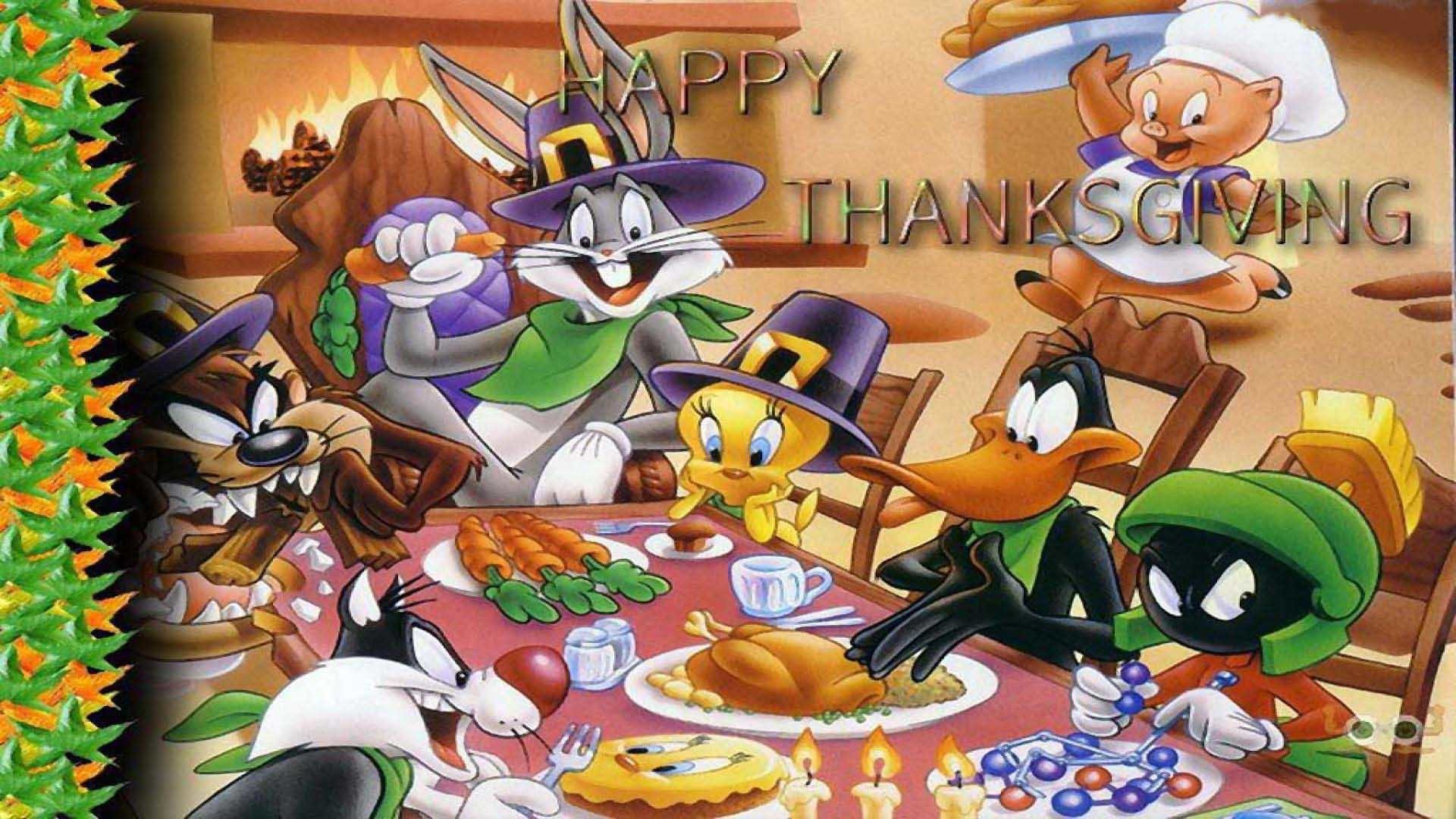 Photo Collection Snoopy Thanksgiving Wallpaper 1920 - Looney Tunes Thanksgiving - HD Wallpaper 