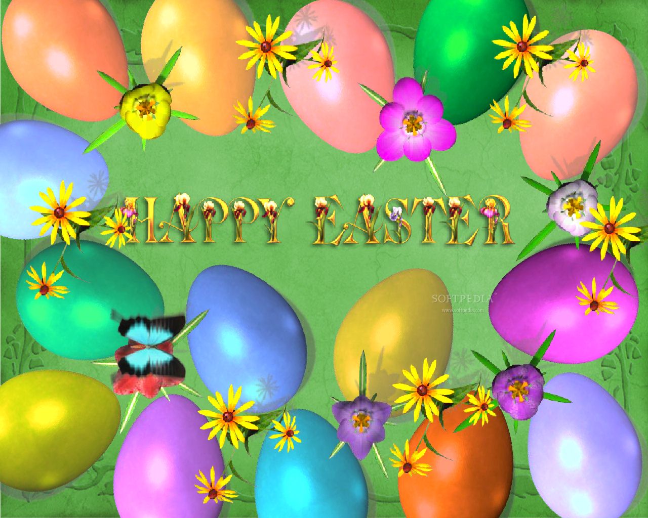 Snoopy Easter Wallpaper For Desktop - Desktop Background Free Easter - HD Wallpaper 