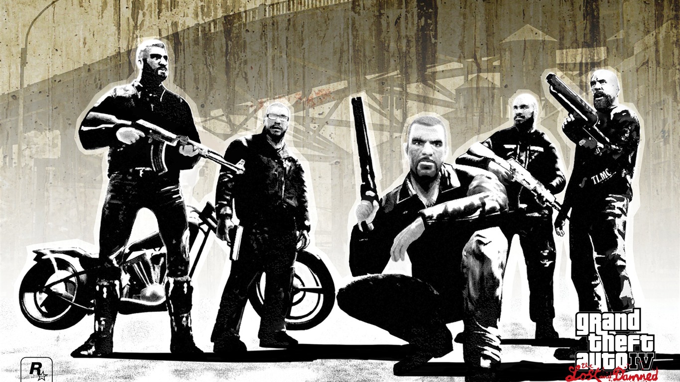 Gta4 Piece Of Information Loss And Cursed Gang Wallpaper2011 - 4 The Lost And Damned - HD Wallpaper 