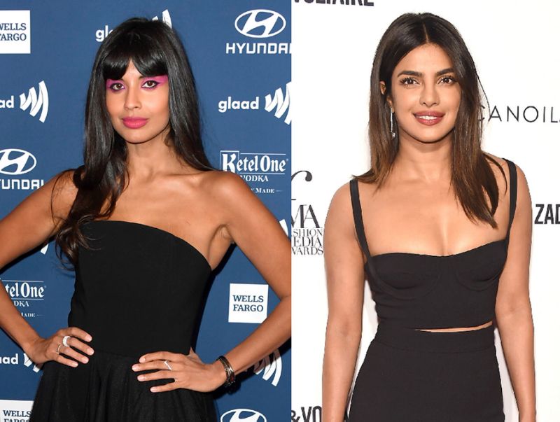 Jameela Jamil Called Out A Writer For Mistaking Her - Jameela Jamil Priyanka Chopra - HD Wallpaper 