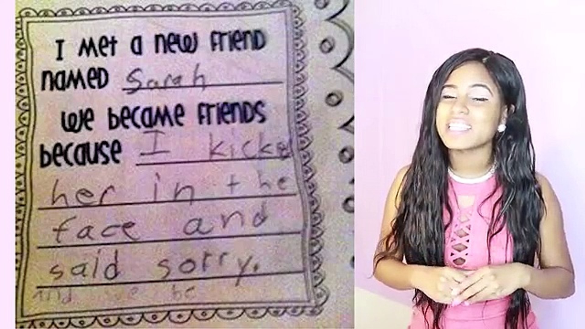 Met A New Friend Named Sarah - HD Wallpaper 