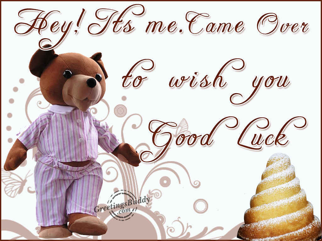 Wish You Very Good Luck - HD Wallpaper 