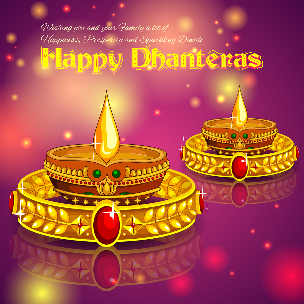 Happy Dhanteras - 1000x1000 Wallpaper 