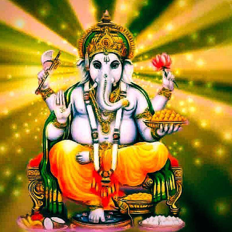 Happy Dhanteras Latest Festival Wishes And Greeting - Four Hands Of Ganesha - HD Wallpaper 