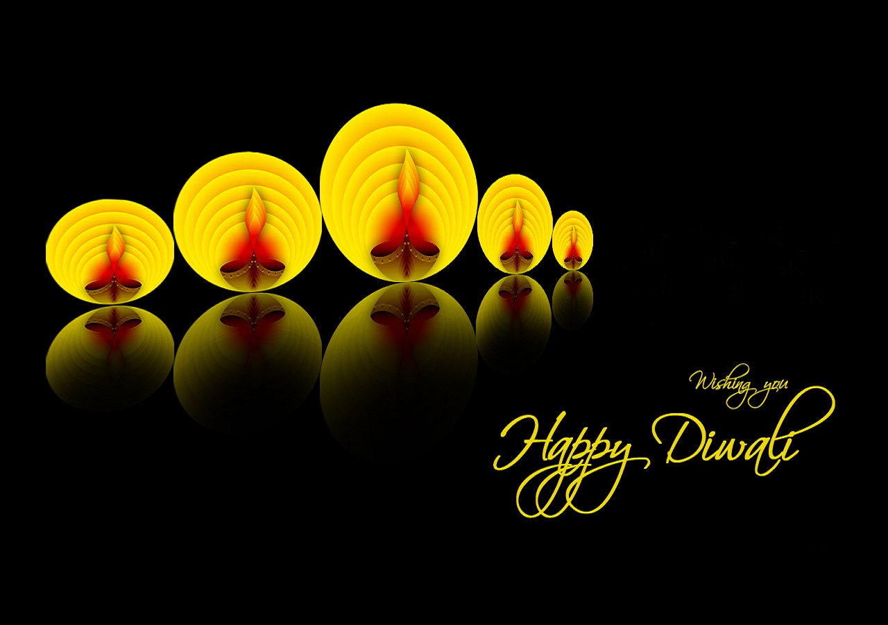 Deepavali Wallpaper For Desktop Background Free - Diwali Banner Marathi Background - HD Wallpaper 