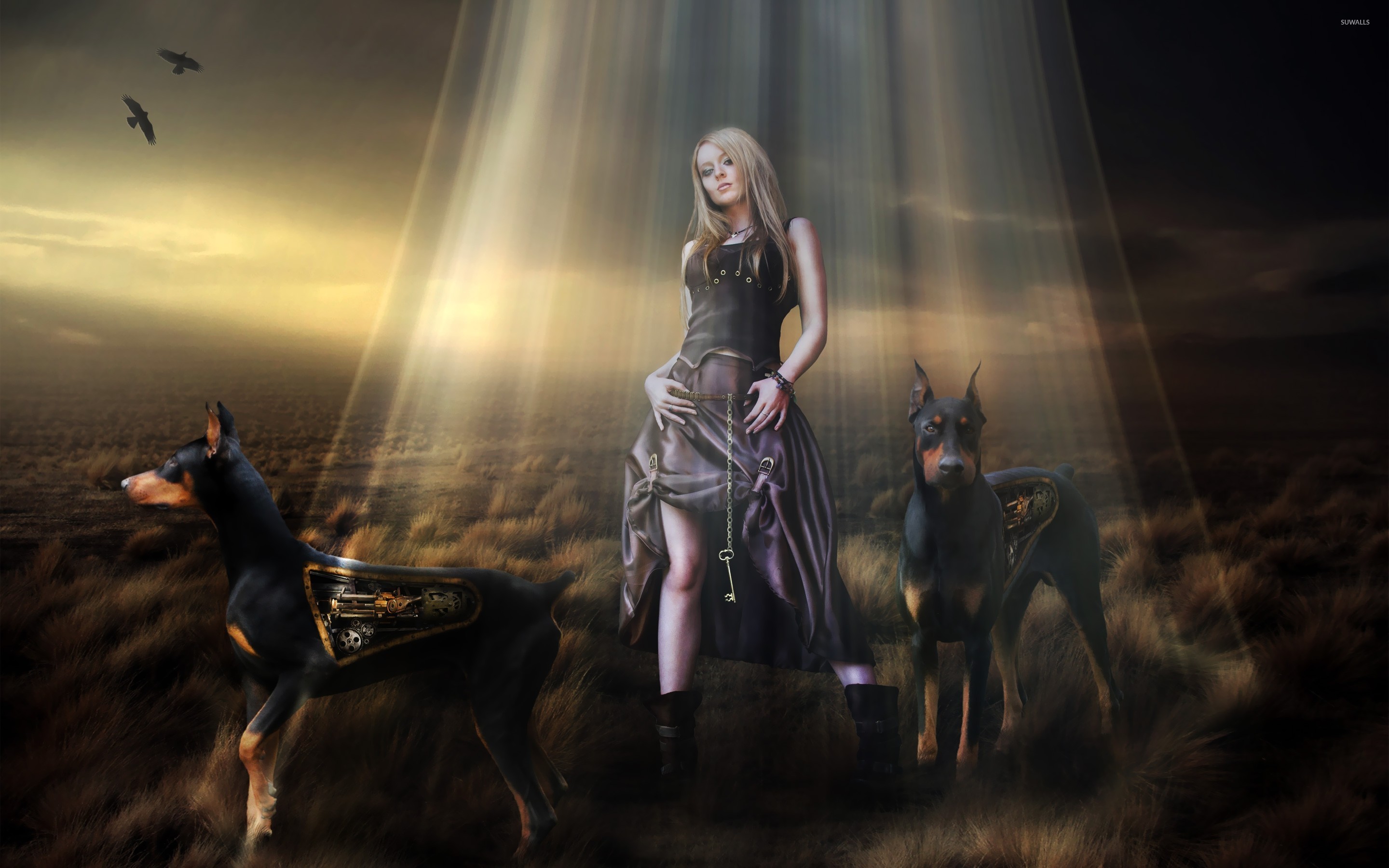 Steampunk Girl Wallpaper 4k - HD Wallpaper 