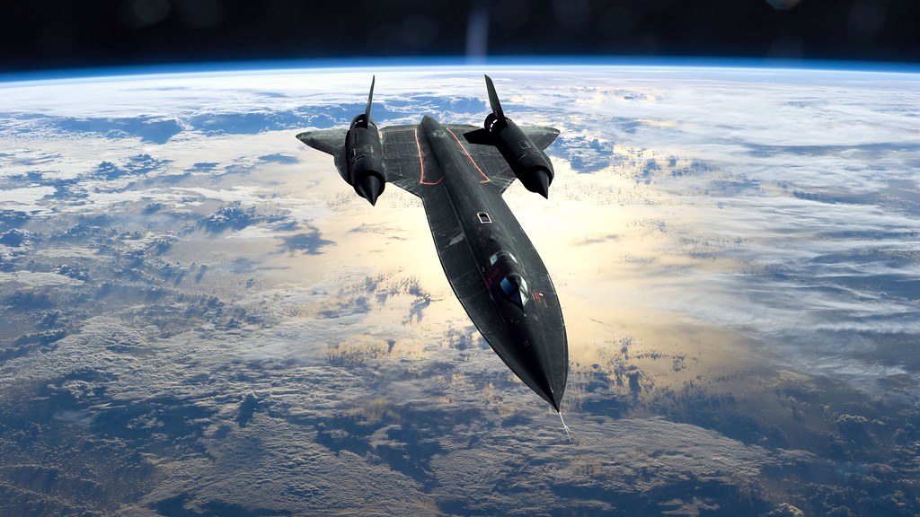 Sr-71 Blackbird Wallpaper - Lockheed Sr 71 Blackbird - HD Wallpaper 