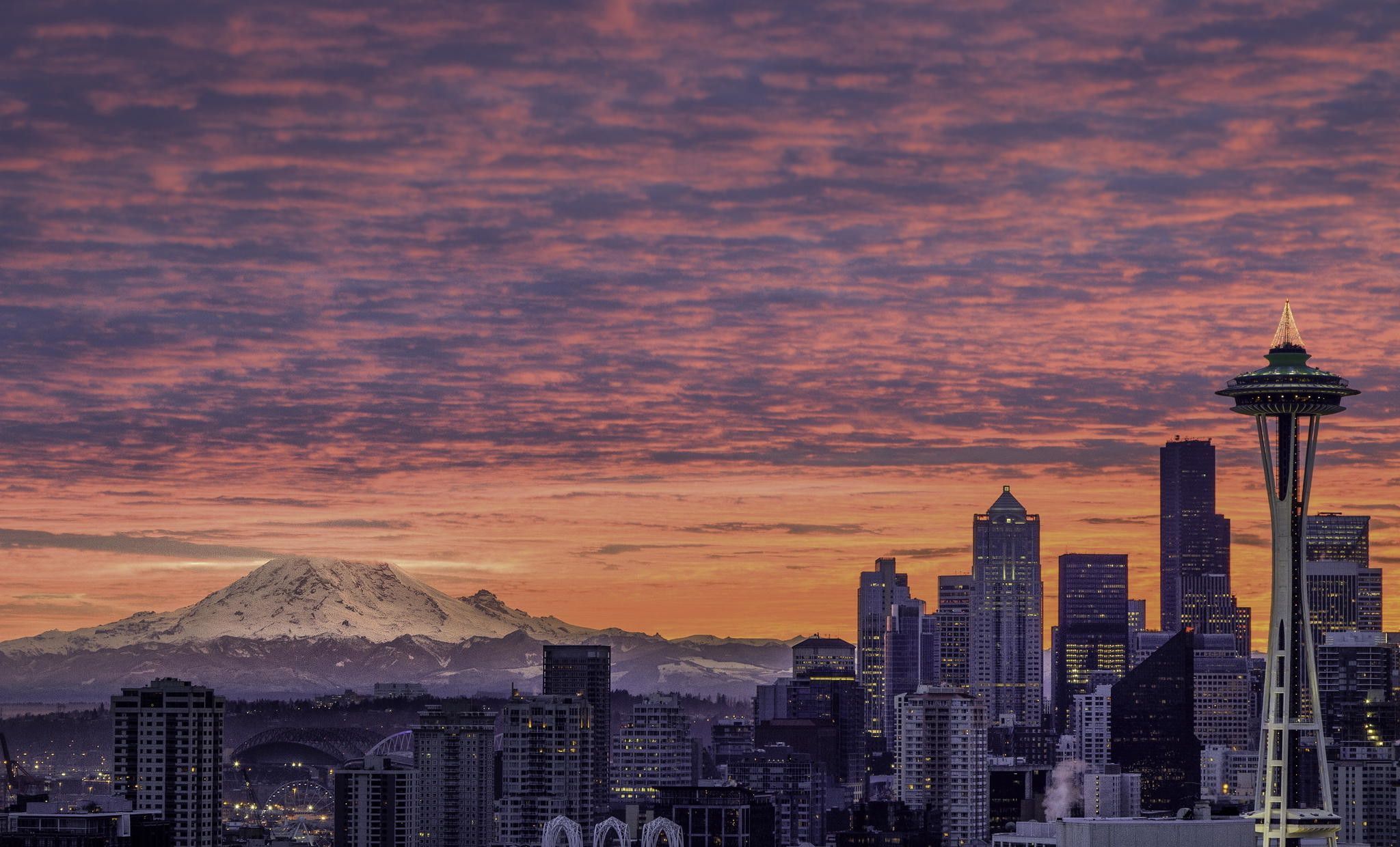 Seattle Desktop Background - Seattle Backgrounds - HD Wallpaper 