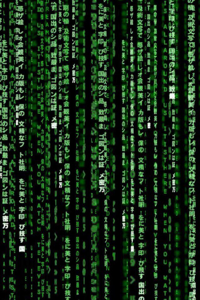 Matrix Letters - HD Wallpaper 