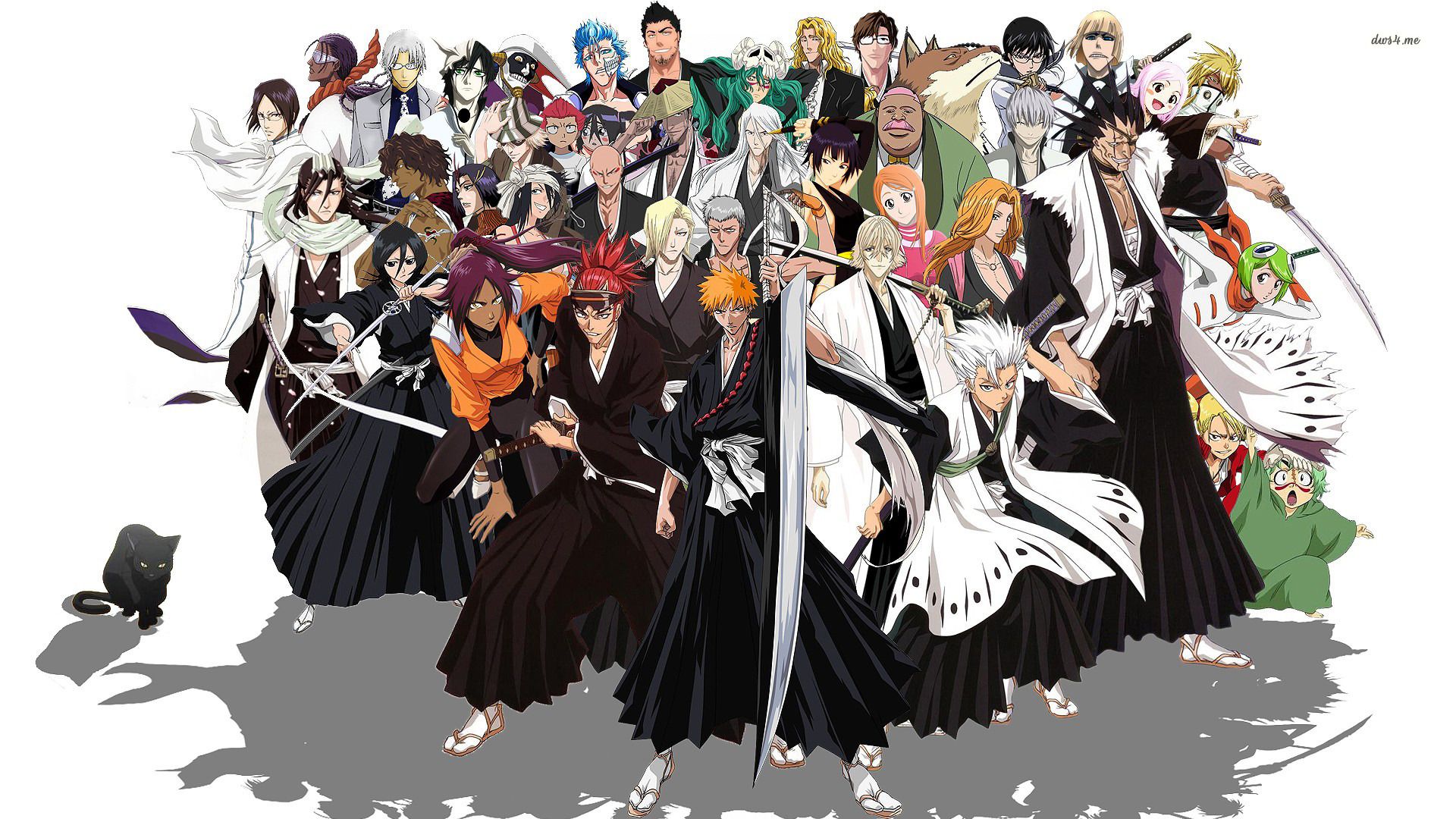 Bleach Wallpaper All Characters - HD Wallpaper 