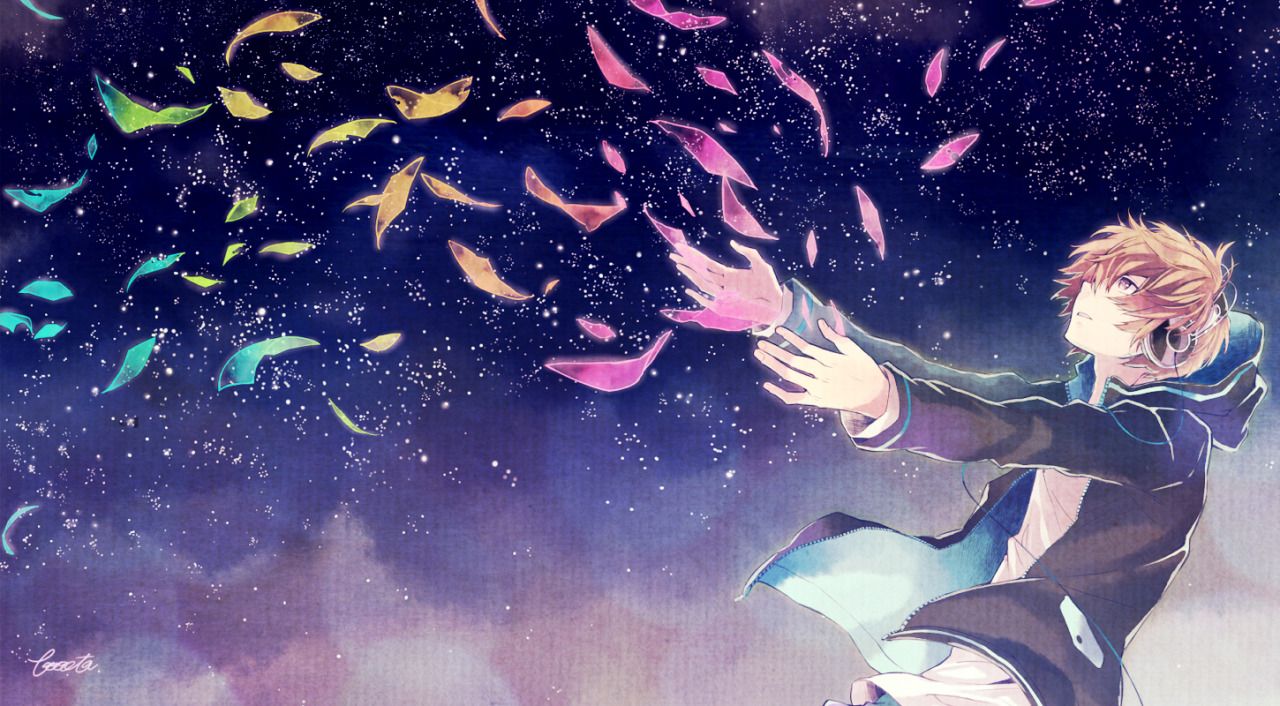 Anime Boy Wallpaper Hd - Anime Boy With Background - 1280x706 Wallpaper -  