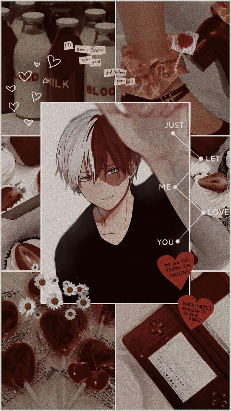 Todoroki Aesthetic Wallpaper Iphone - HD Wallpaper 