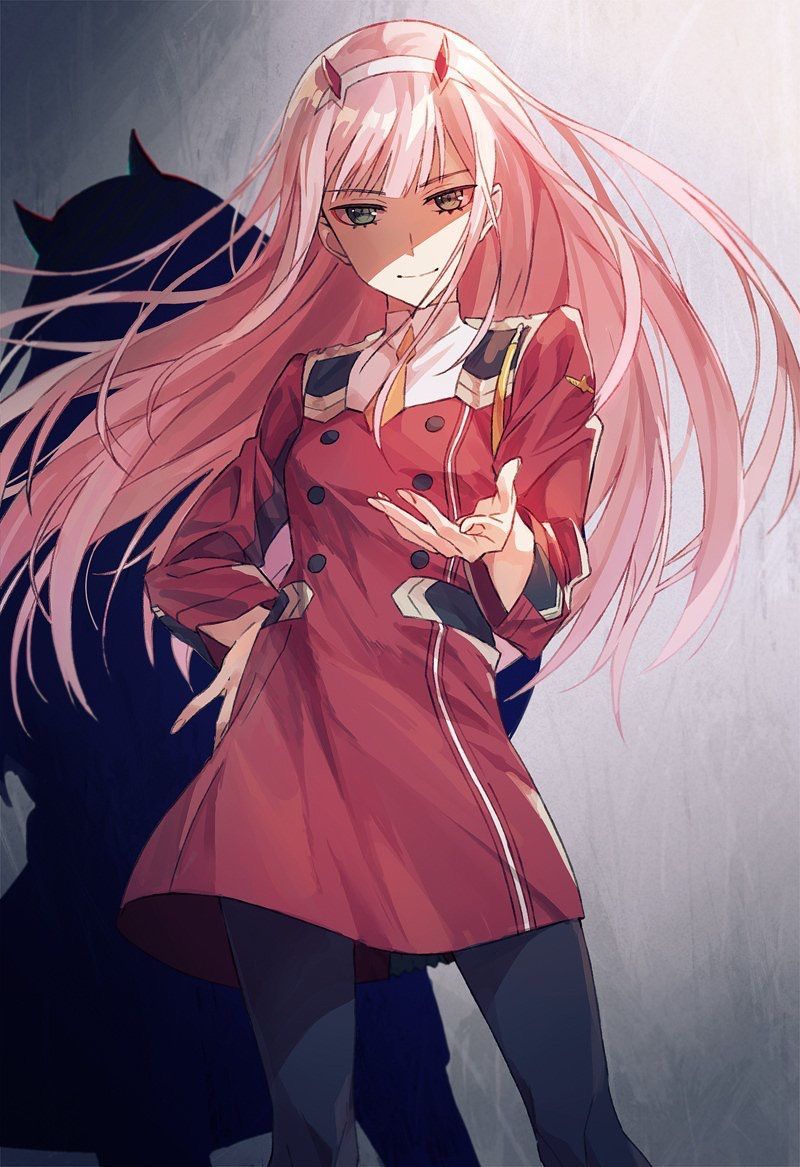 Zero Two Wallpaper Hd - HD Wallpaper 