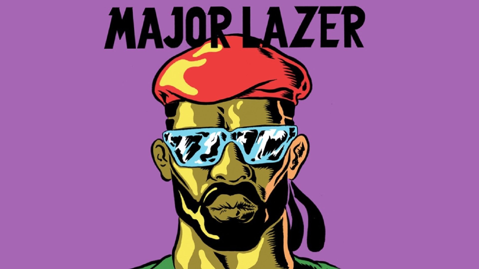 Major Lazer - Major Lazer Album Cover Art - HD Wallpaper 