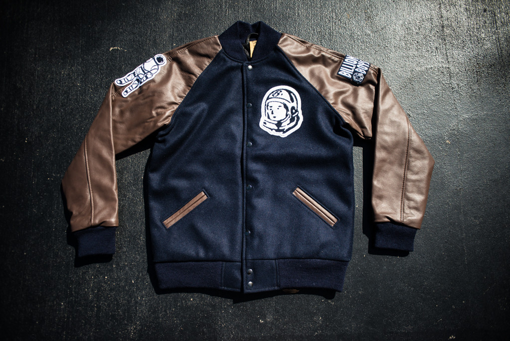 Billionaire Boys Club Mmx111 Varsity Jacket Navy Wallpaper - Billionaire Boys Club Varsity Jacket Blue - HD Wallpaper 