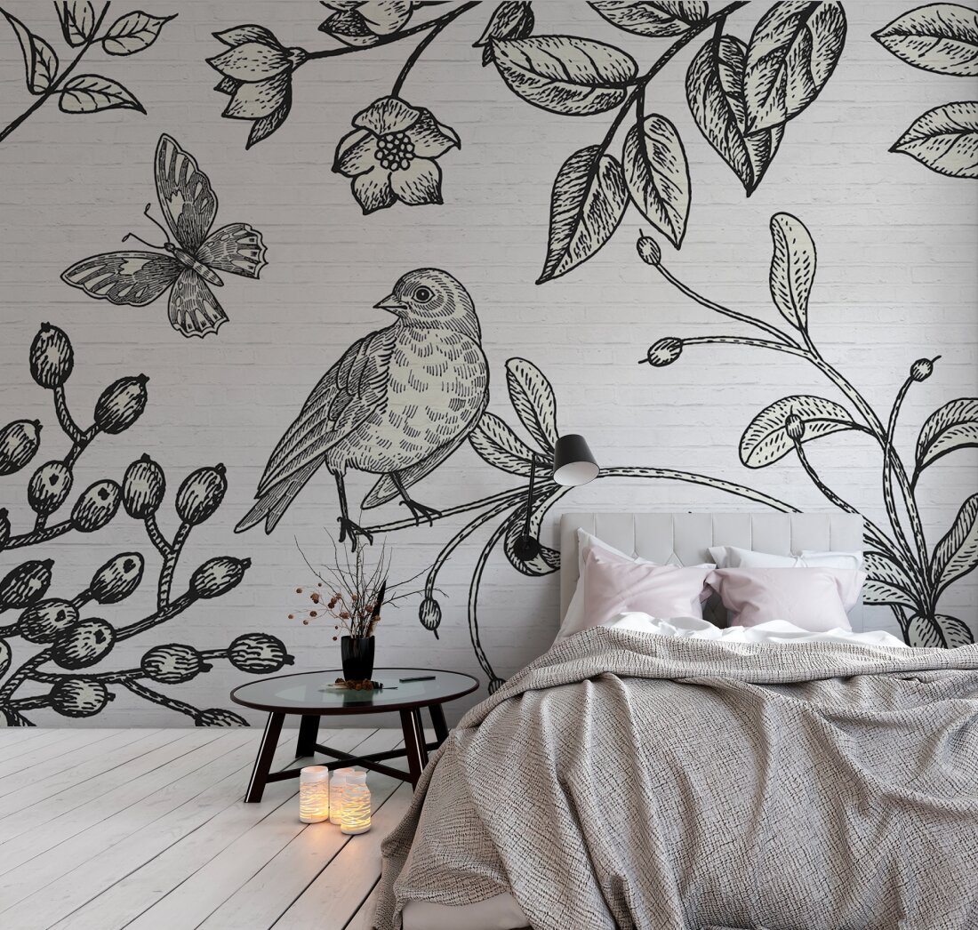 Kathrin Und Mark Patel Photo Wallpaper Birdy 2 Dd110421 - Antlers Wallpaper For Walls - HD Wallpaper 