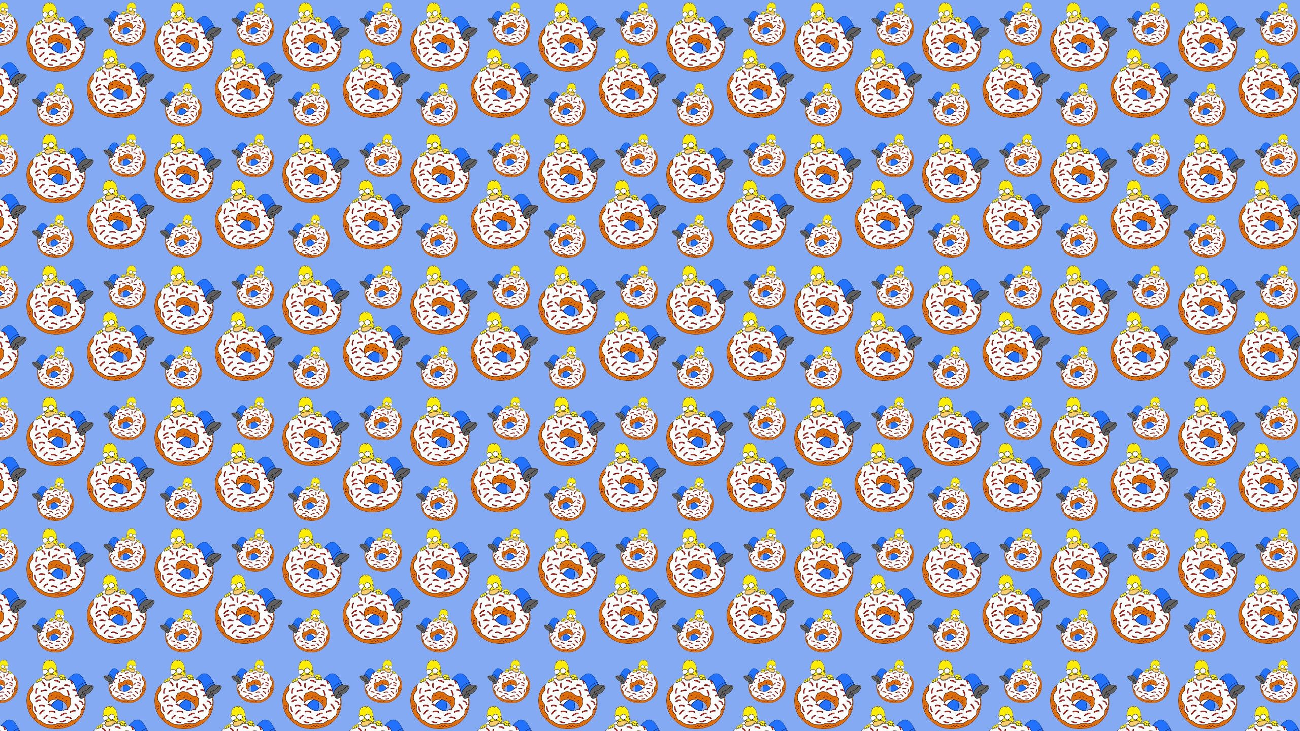 Odd Future Donut Wallpaper - Blue Polka Dot Background - HD Wallpaper 