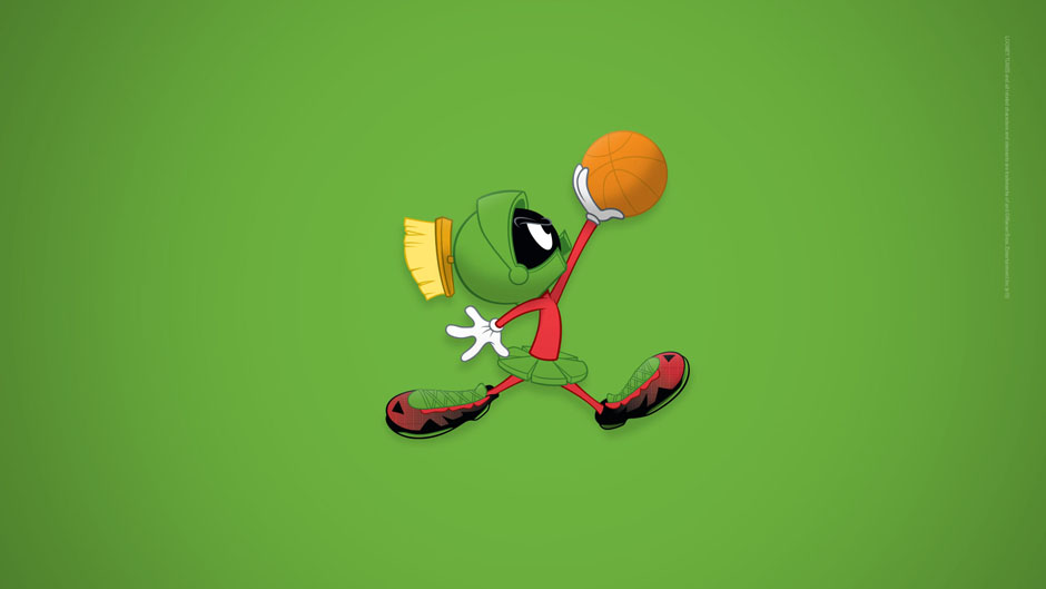Marvin The Martian Jordan Pose - 940x529 Wallpaper - teahub.io