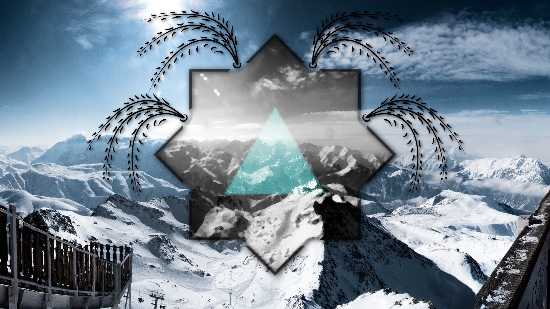 French Alps - HD Wallpaper 