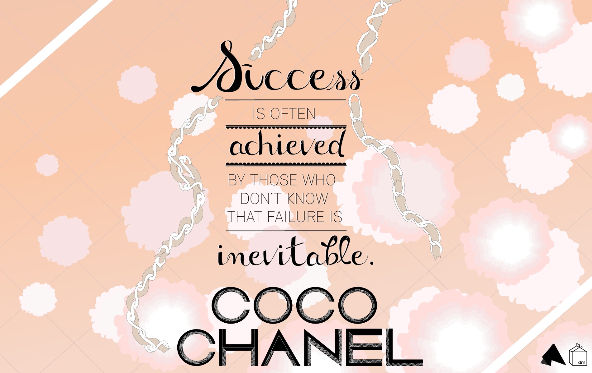 Coco Chanel Quotes Desktop - HD Wallpaper 