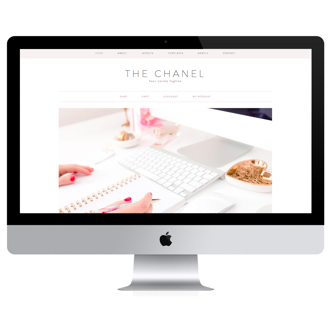 Chanel Drawing Computer - Apple - HD Wallpaper 