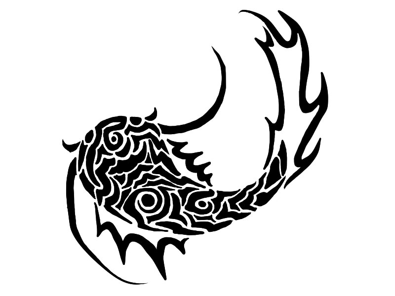 Catfish Tattoos Designs - Tribal Catfish Tattoo - HD Wallpaper 