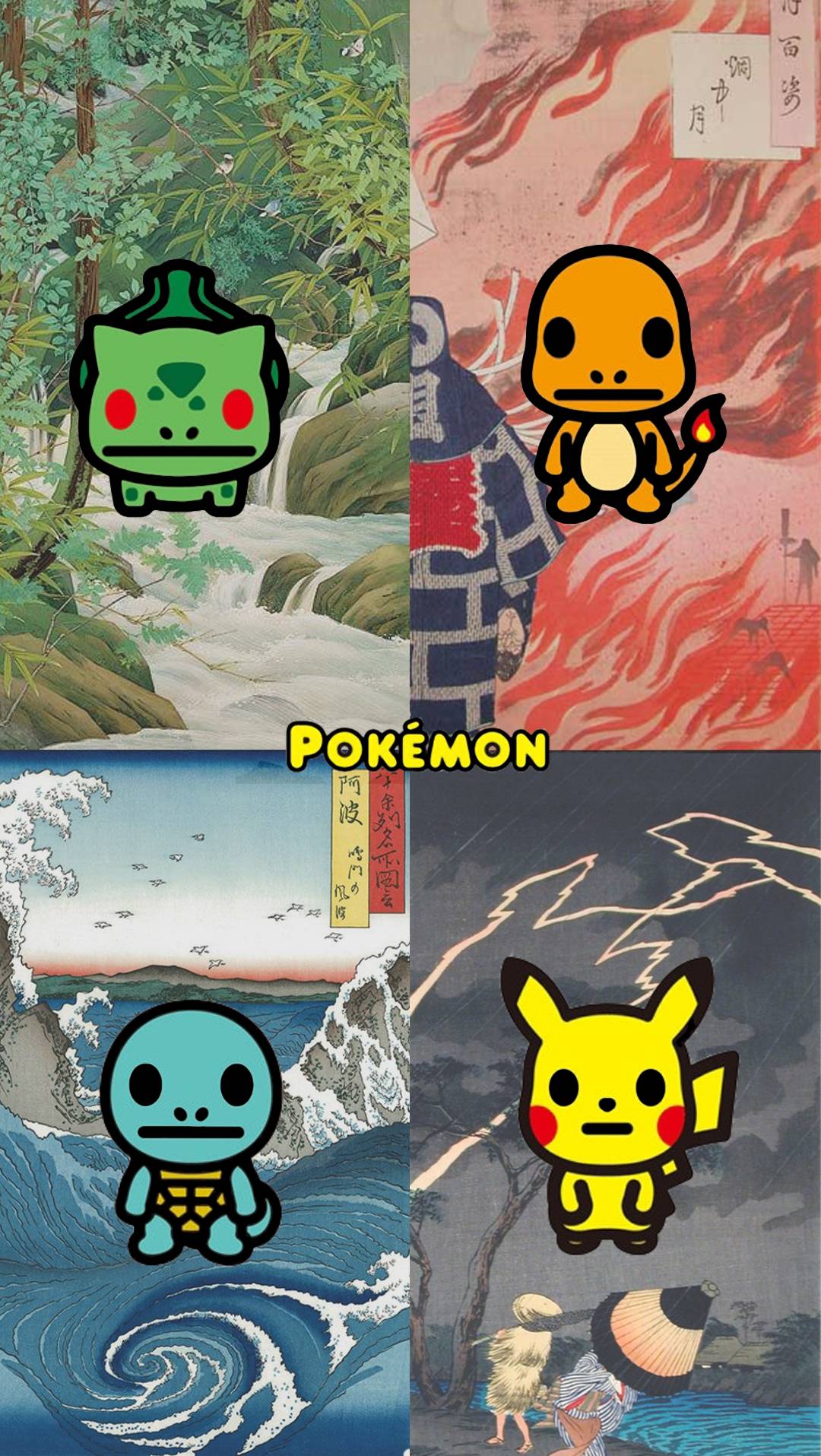 Bape X Pokemon Iphone 1080x1915 Wallpaper Teahub Io